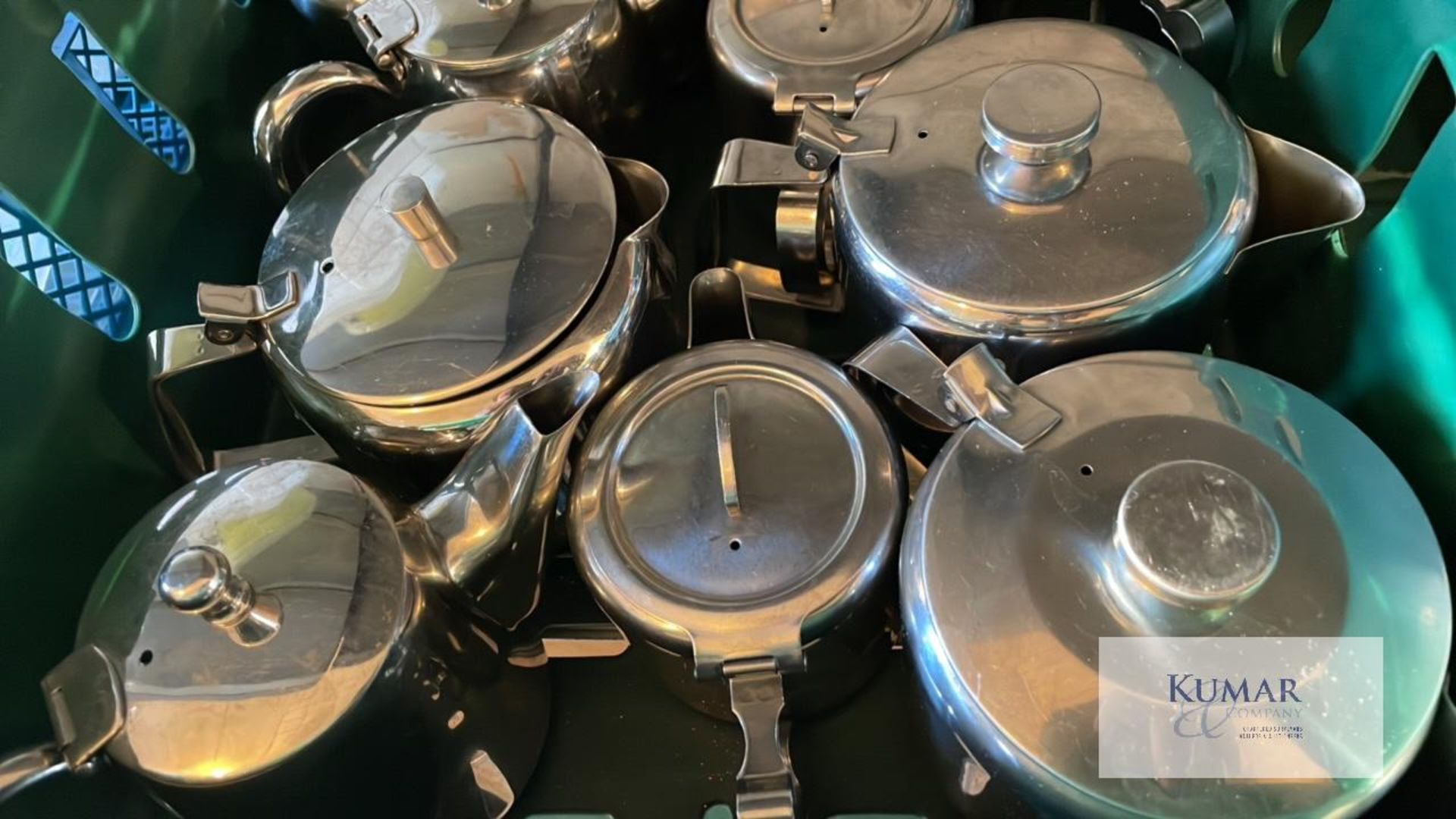 Various stainless steel coffee/tea pots - Image 3 of 3