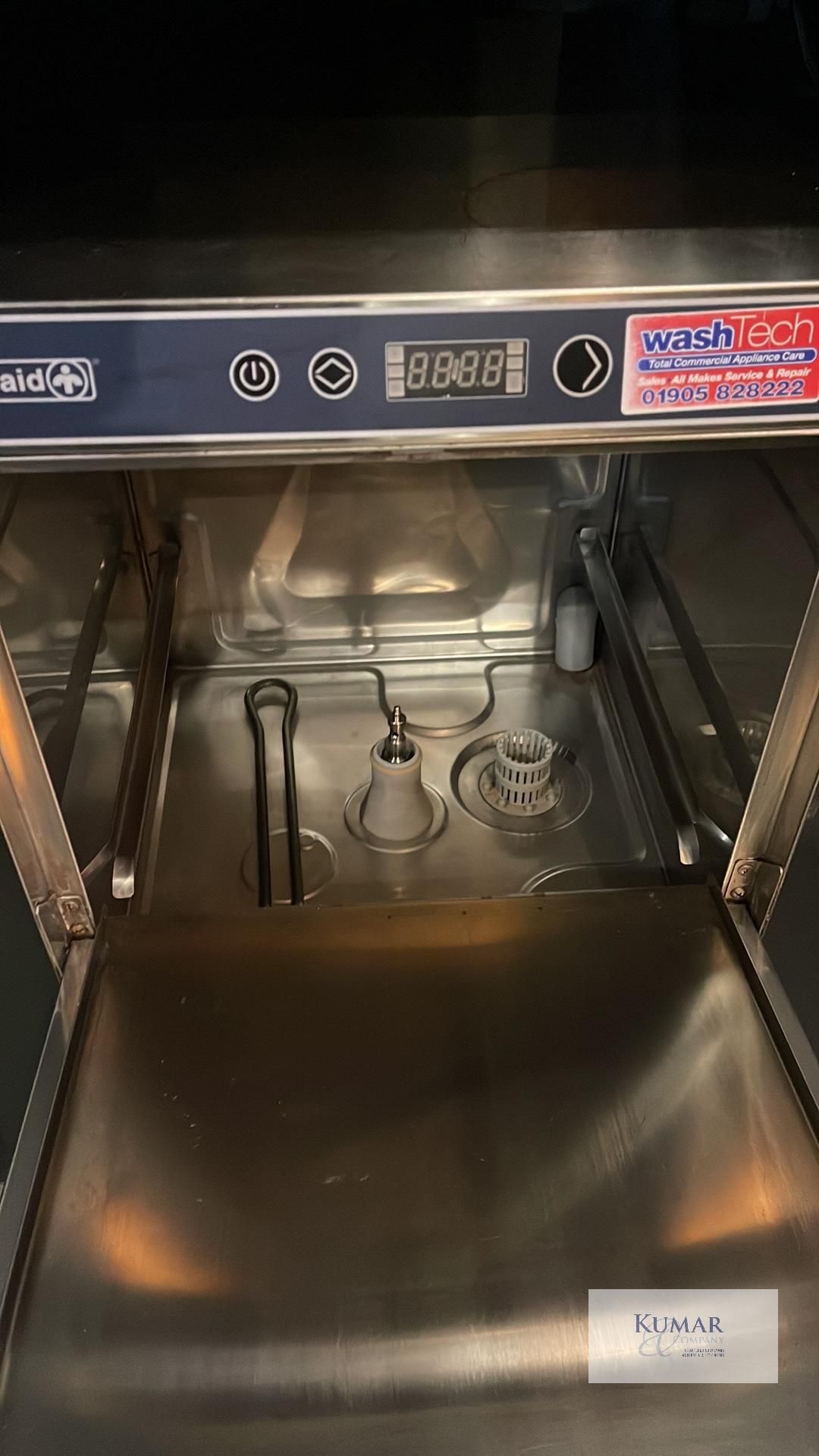 Maidaid C351 Under Counter Glasswasher, Serial No. 916478 (12/03/2018) New Cost Â£700 - Image 8 of 8