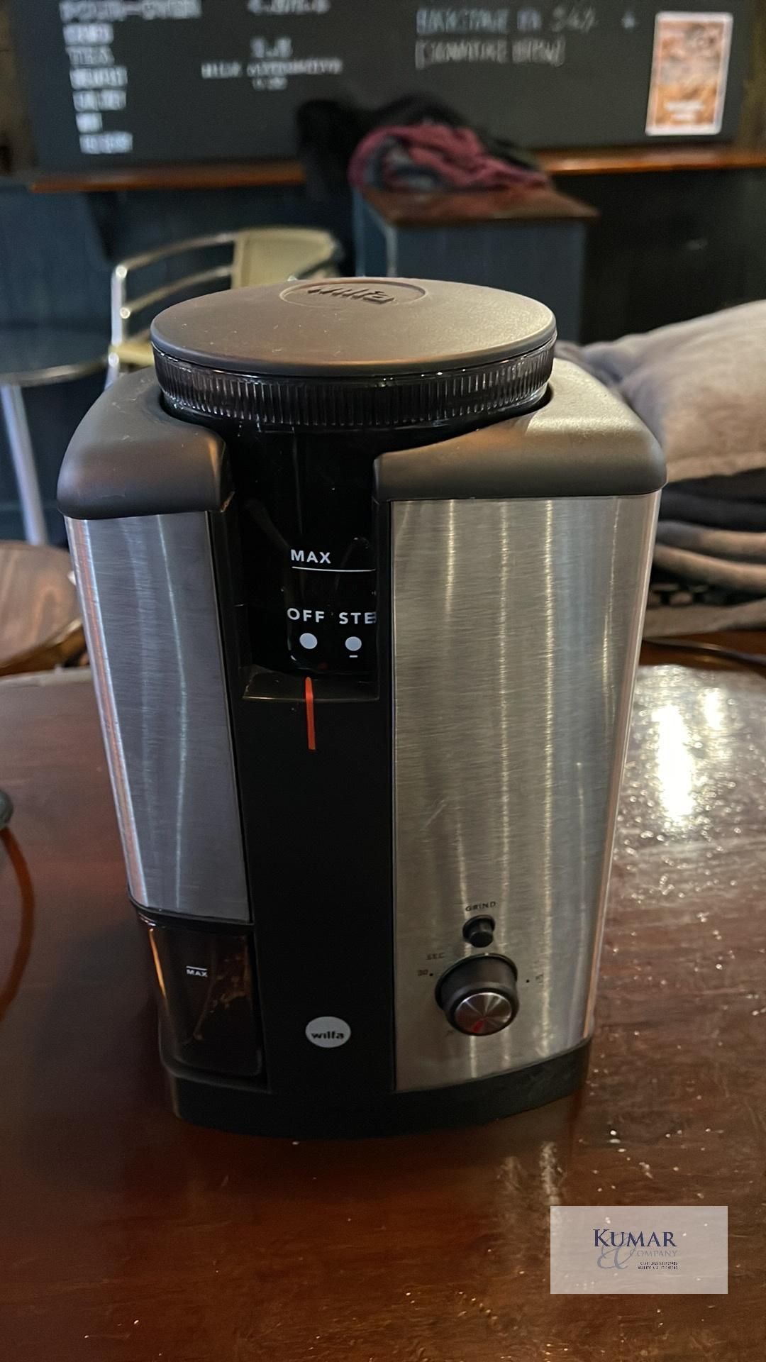 Wilfa Model No. WSCG-2 Coffee Bean Grinder (12/2019)