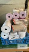 Till/receipt rolls and kitchen order pads