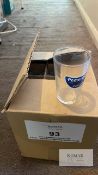 Box of large shot glasses 24 in box