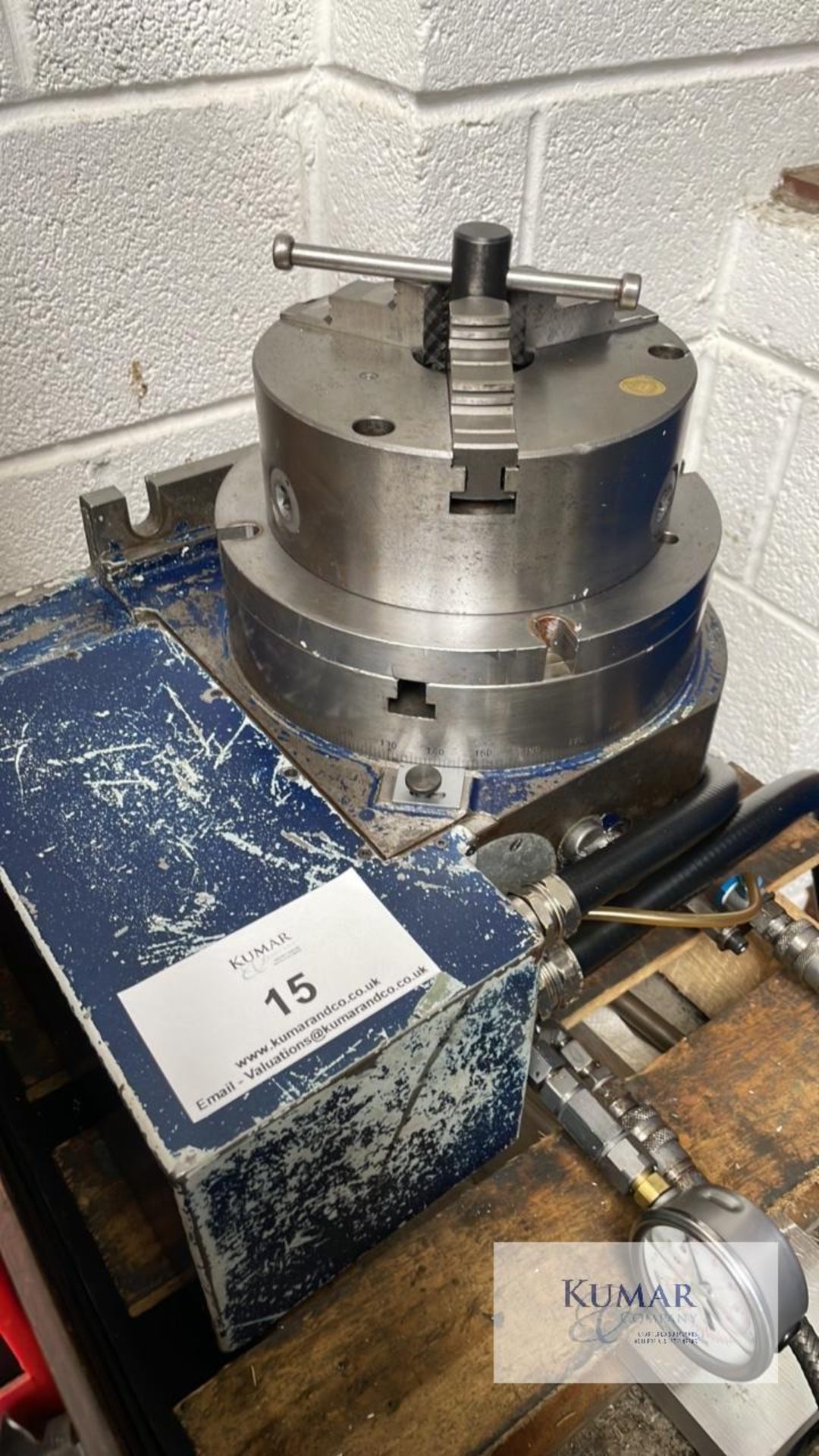 4th Axis dividing headWould suit lot 8, plus other Cnc machining centres - Image 4 of 5