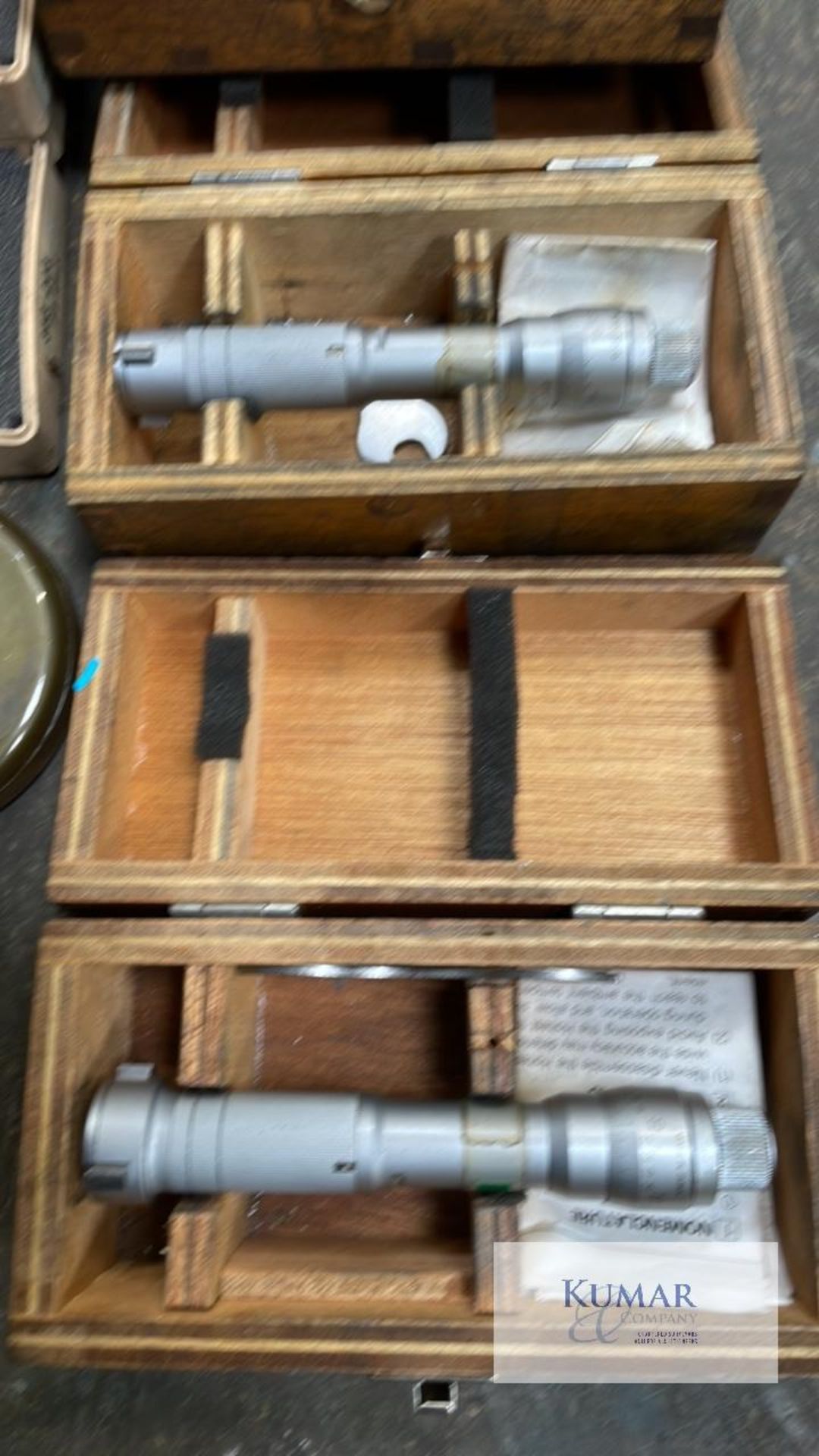 Various bore micrometers 10 in total ranging from 10 mm to 50mm Includes calibration rings - Image 2 of 7