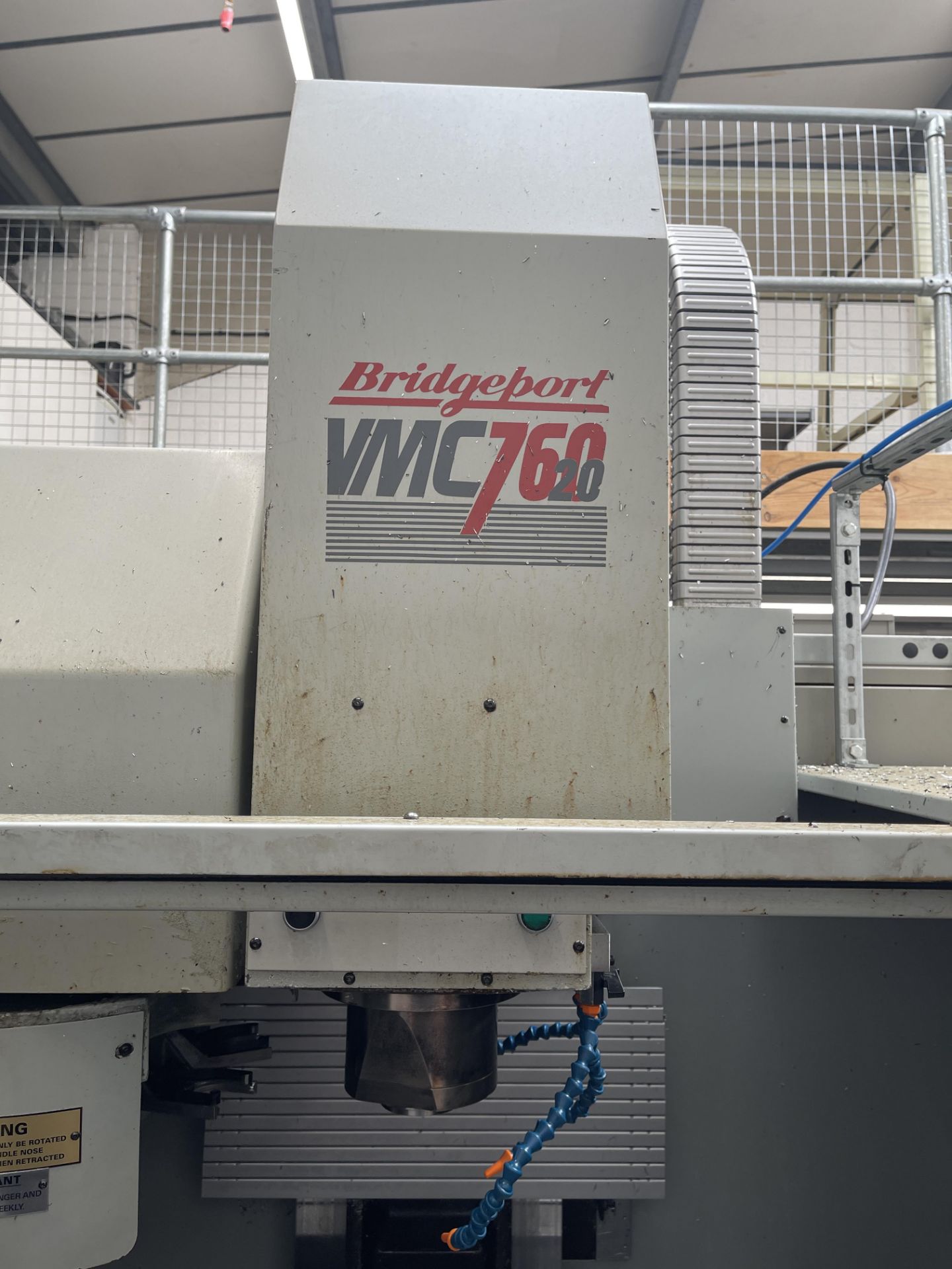 Bridgeport Production Centre VMC 760/20 Vertical Machine Centre with Heidenhain TNC 2500 Control - Image 10 of 16