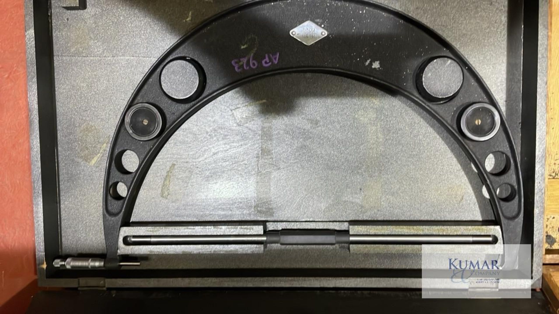 Large micrometer set 12-13” 13-14” 14-15” 16-17” 17-18” 19-20” Please Note This Lot Does Not Include - Bild 3 aus 7