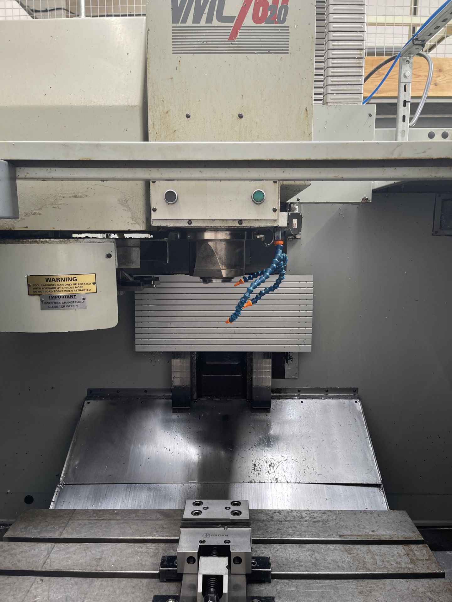 Bridgeport Production Centre VMC 760/20 Vertical Machine Centre with Heidenhain TNC 2500 Control - Image 11 of 16