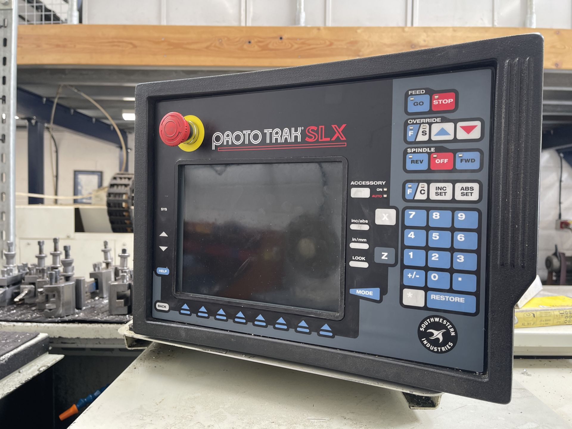 XYZ Machine Tools Ltd, SLX 1630 CNC Lathe, with Proto Trak SLX Controls, Serial No. 16P9910-087, ( - Image 5 of 14