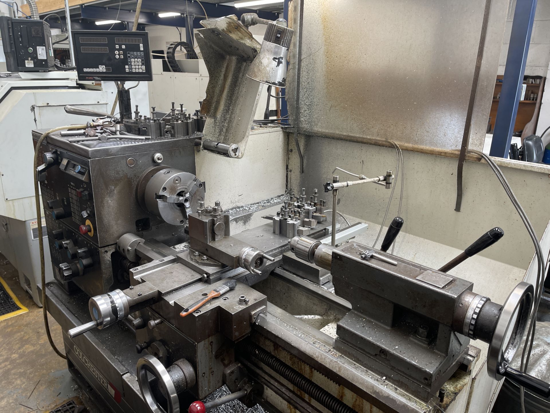 Colchester Mascot 3250 Gap Bed Centre Lathe with M - DRO 2 Axis Control Panel, Serial No.JA/ - Image 5 of 11