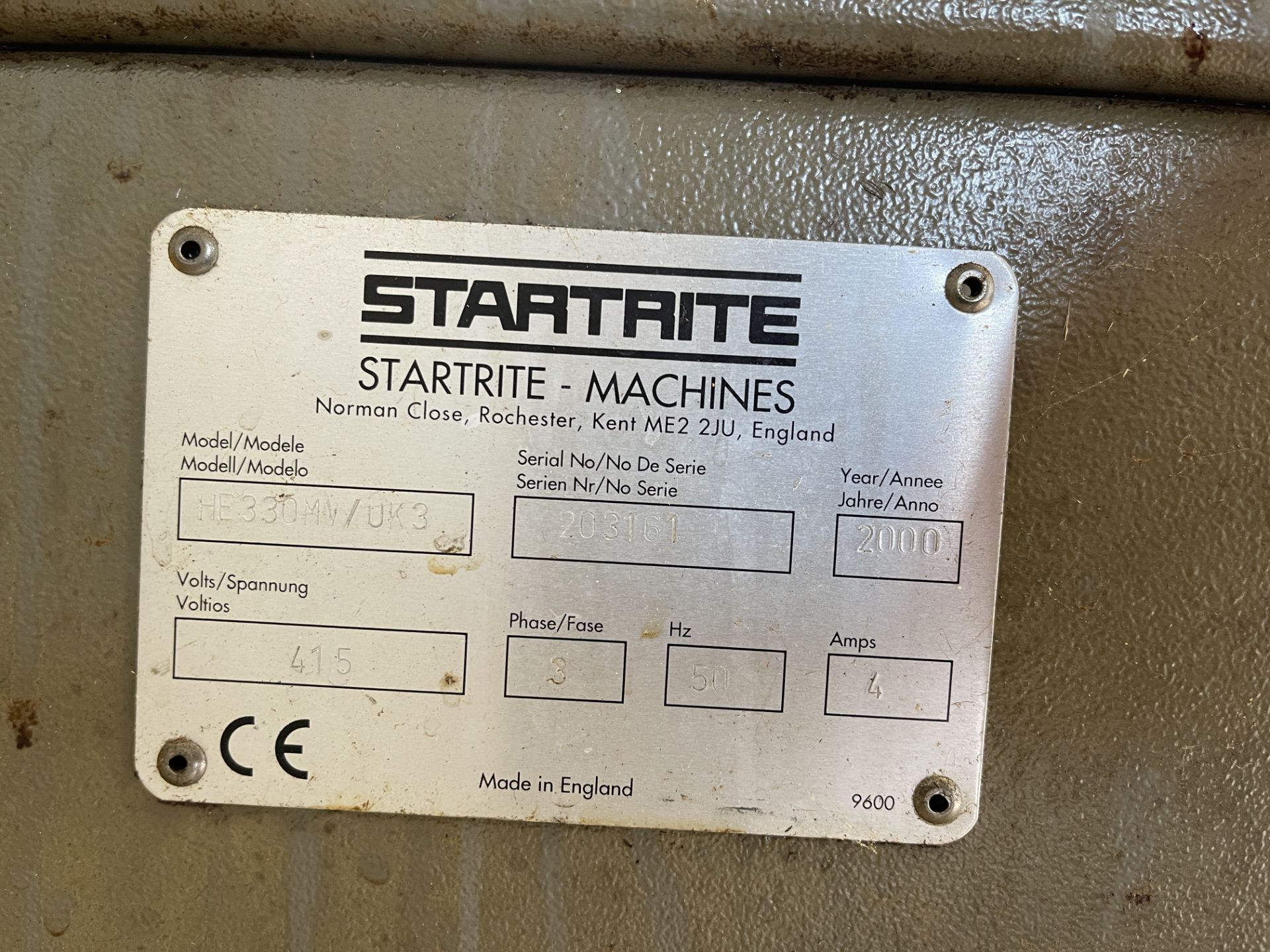 Startrite HE330MV - Image 4 of 4