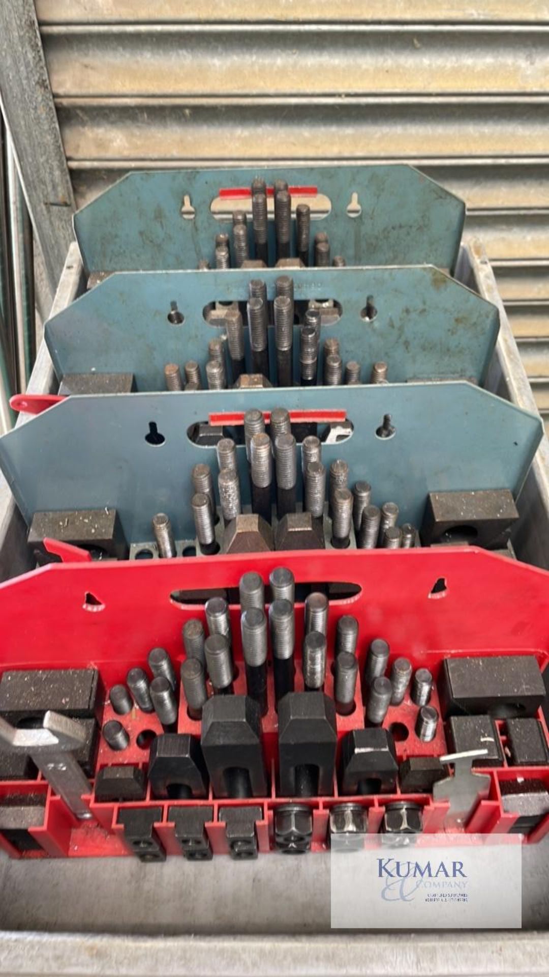 Milling clamping kits x4