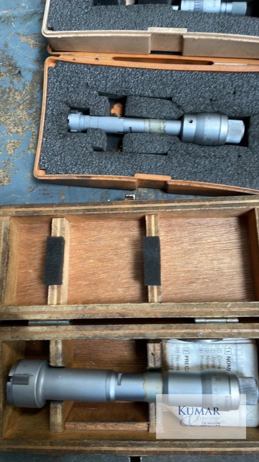 Various bore micrometers 10 in total ranging from 10 mm to 50mm Includes calibration rings - Image 6 of 7