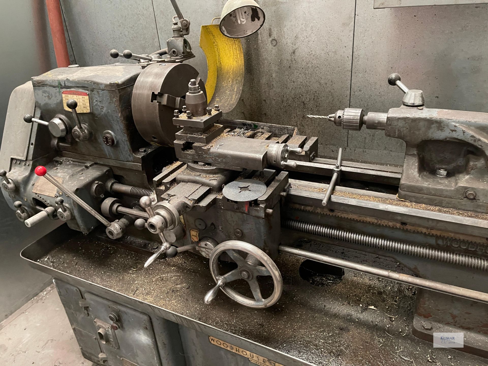 Woodhouse & Mitchel Centre Lathe - Image 12 of 15