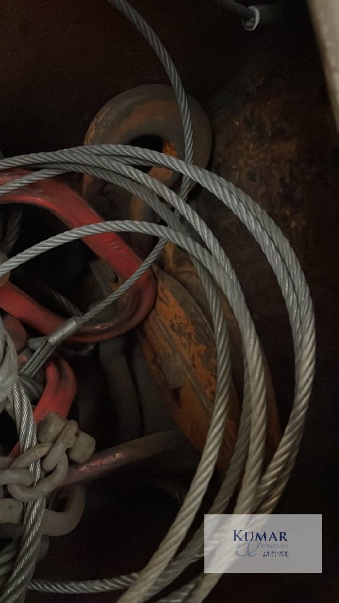 Various block and tackle equiptment as pictured Located Upstairs Mezzanine Floor Area - Image 6 of 7