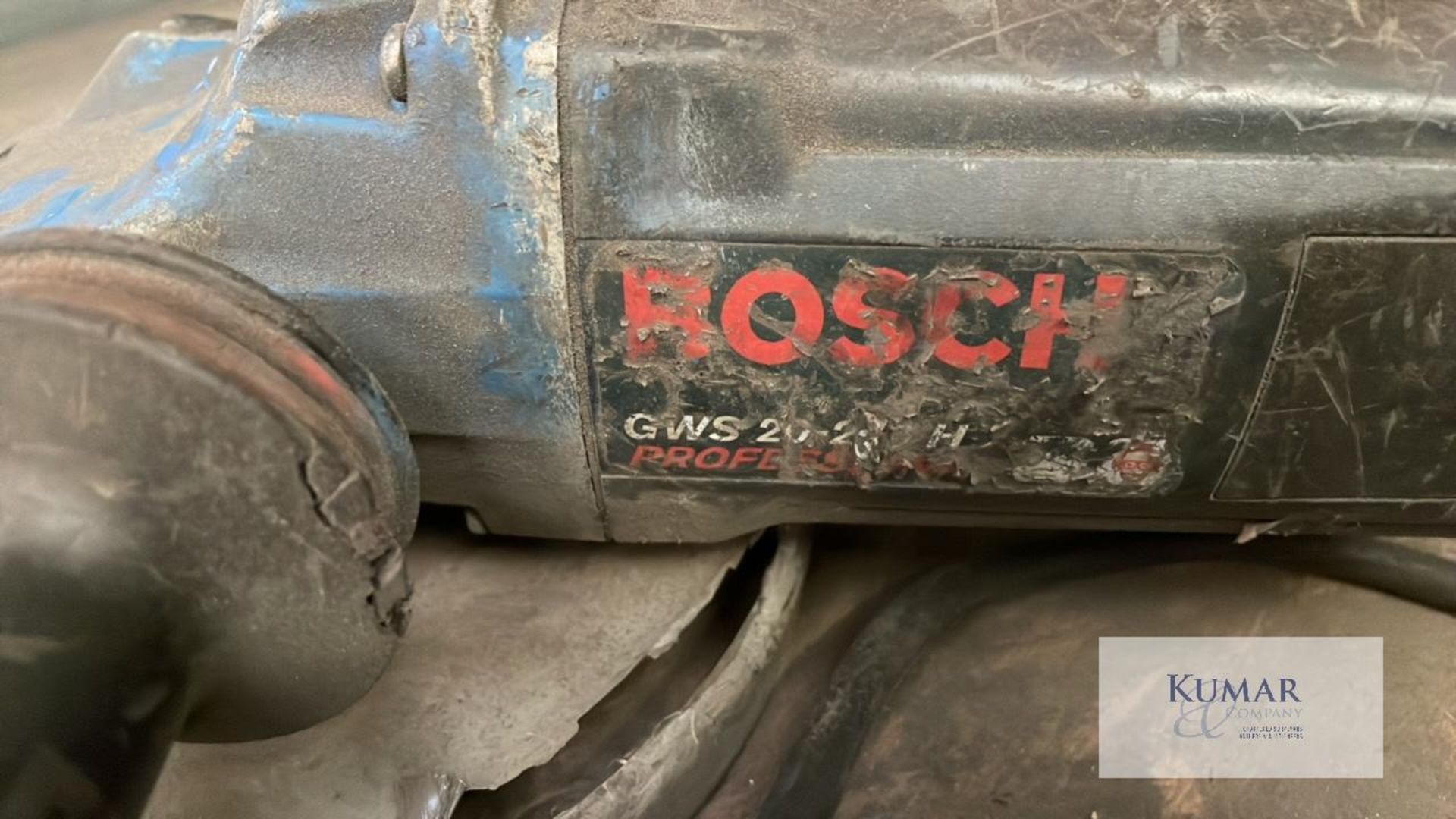 Bosch 9" angle grinder 110v - Image 2 of 4
