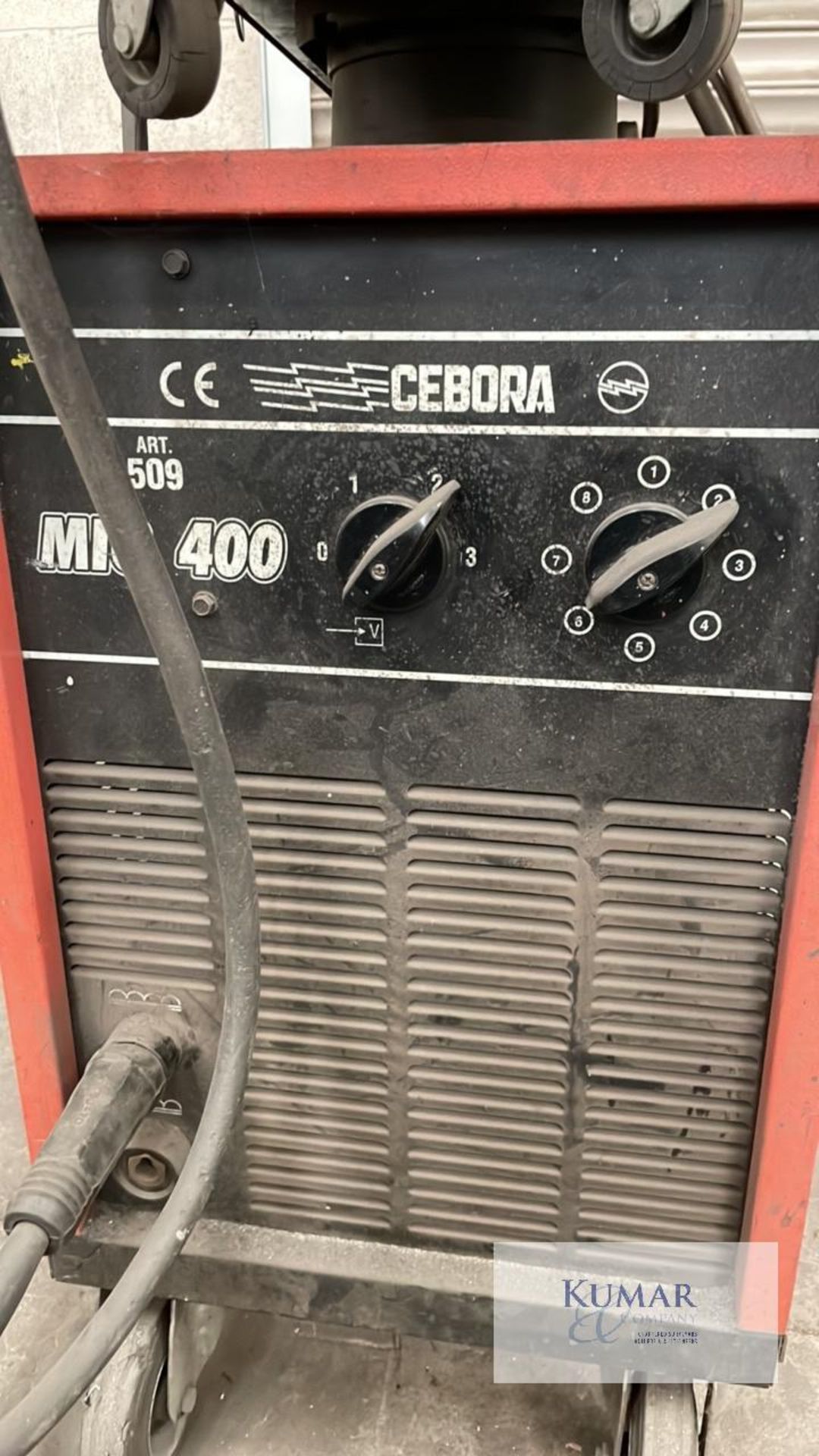 Cebora Mig 400 Welder with Wire Feed - Bild 5 aus 5