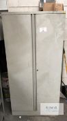Storage cupboard Includes contents if required 915mm wide x 450mm deep x 1830mm tall