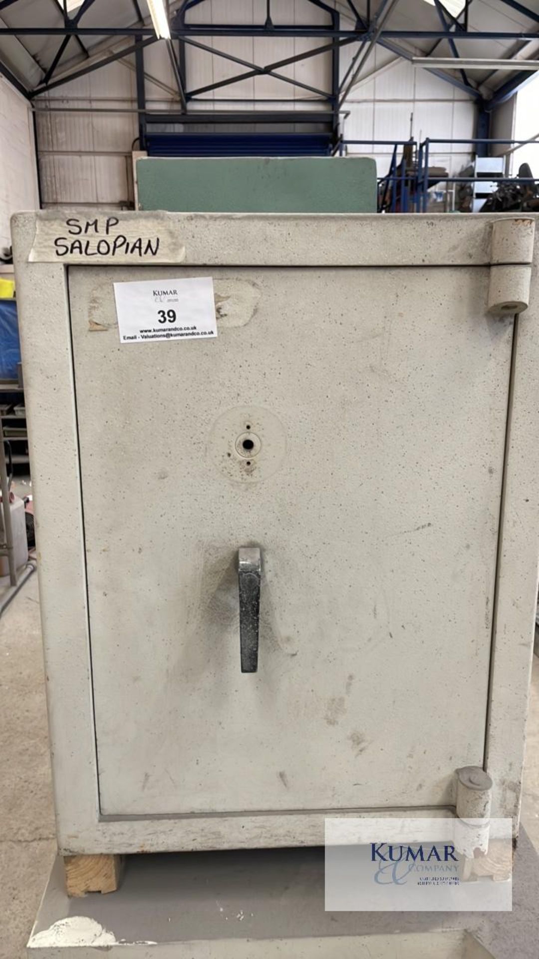 SMP Solopian safe 23” wide x 30” high x 24” deep No lock Mechanism Fitted