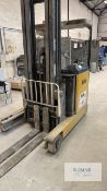 Yale Model MR16 Fork Lift Truck Serial No. B849T02179Y with Charging unit