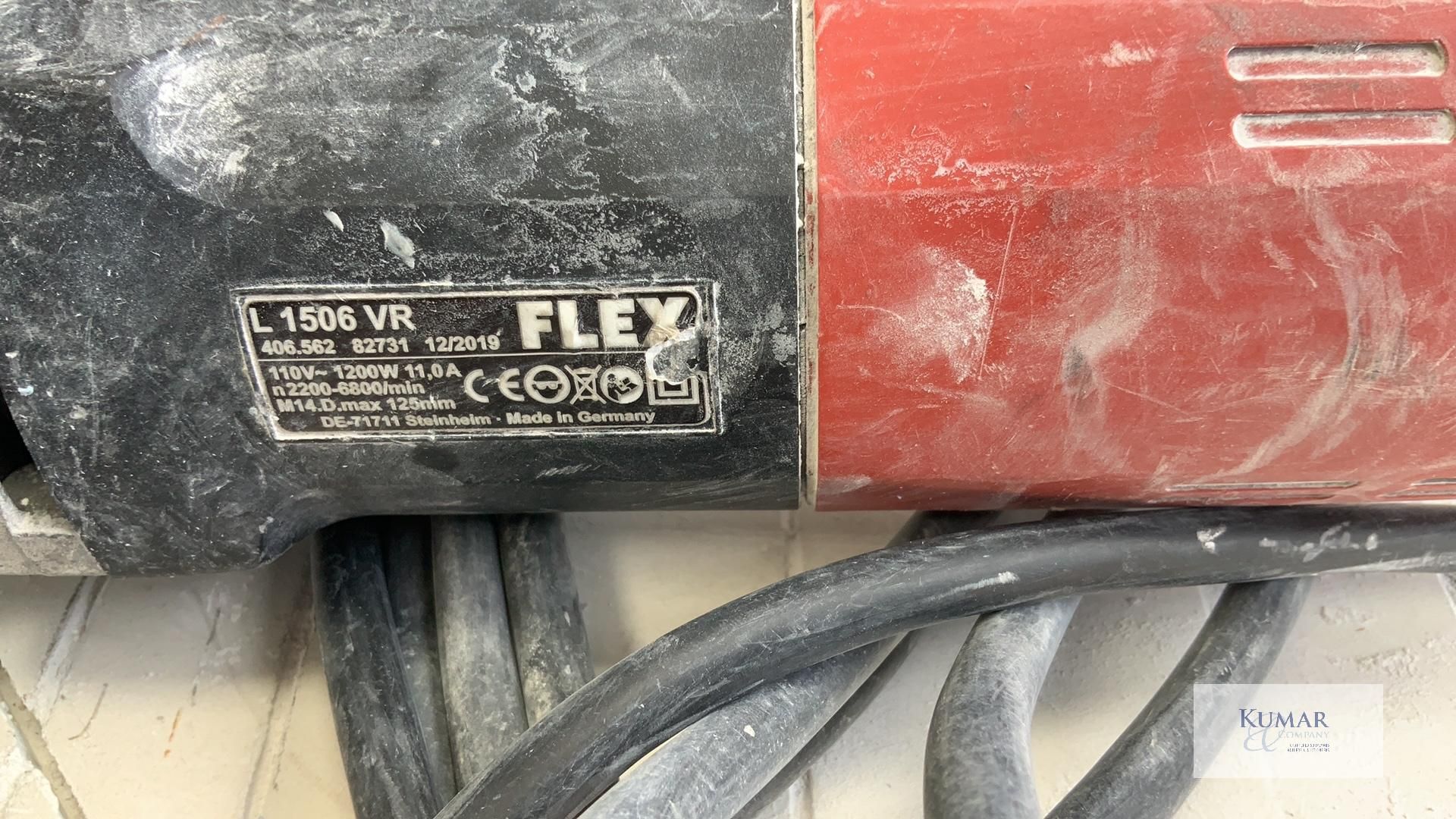 Flex L 1506 VR 125mm Angle Grinder/Polisher, Serial no.82731 (12/2019) - Image 2 of 5