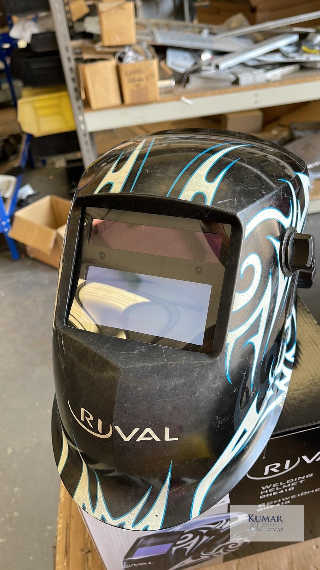 Rival Welding Helmet OHE 410, EN175 S Welding Helmet and Face Guard Helmet - Image 3 of 9