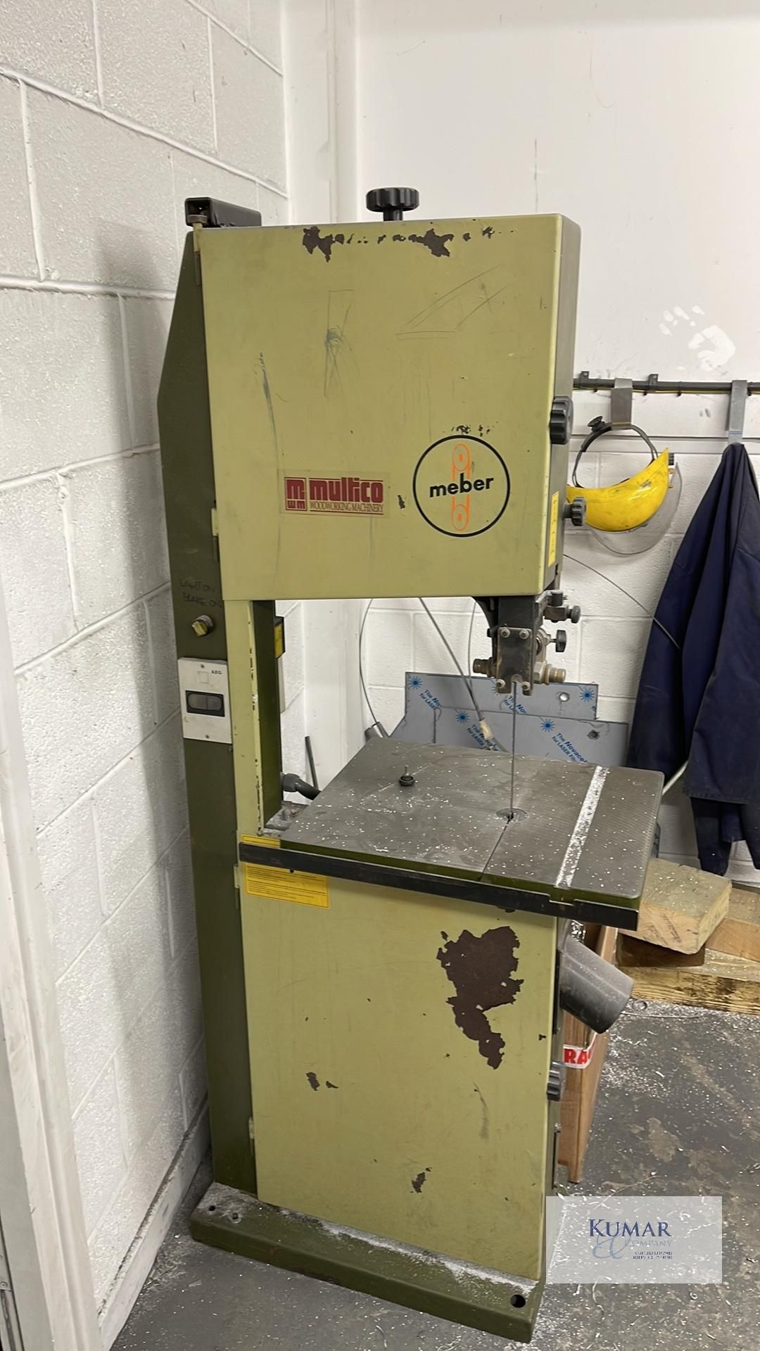 Meber P400 Bandsaw - (Spares or Repair) Understand Saw Starts and Works Then Cuts Out