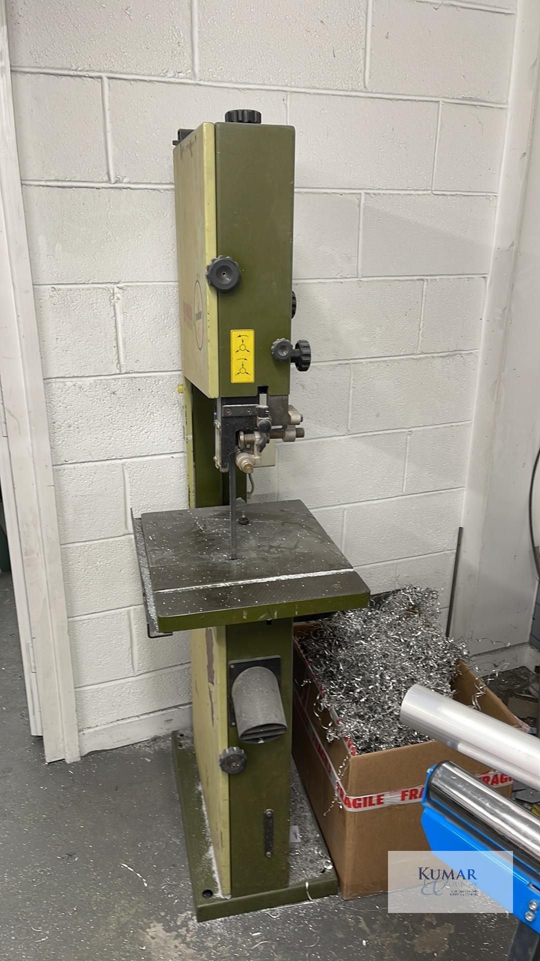 Meber P400 Bandsaw - (Spares or Repair) Understand Saw Starts and Works Then Cuts Out - Image 4 of 4