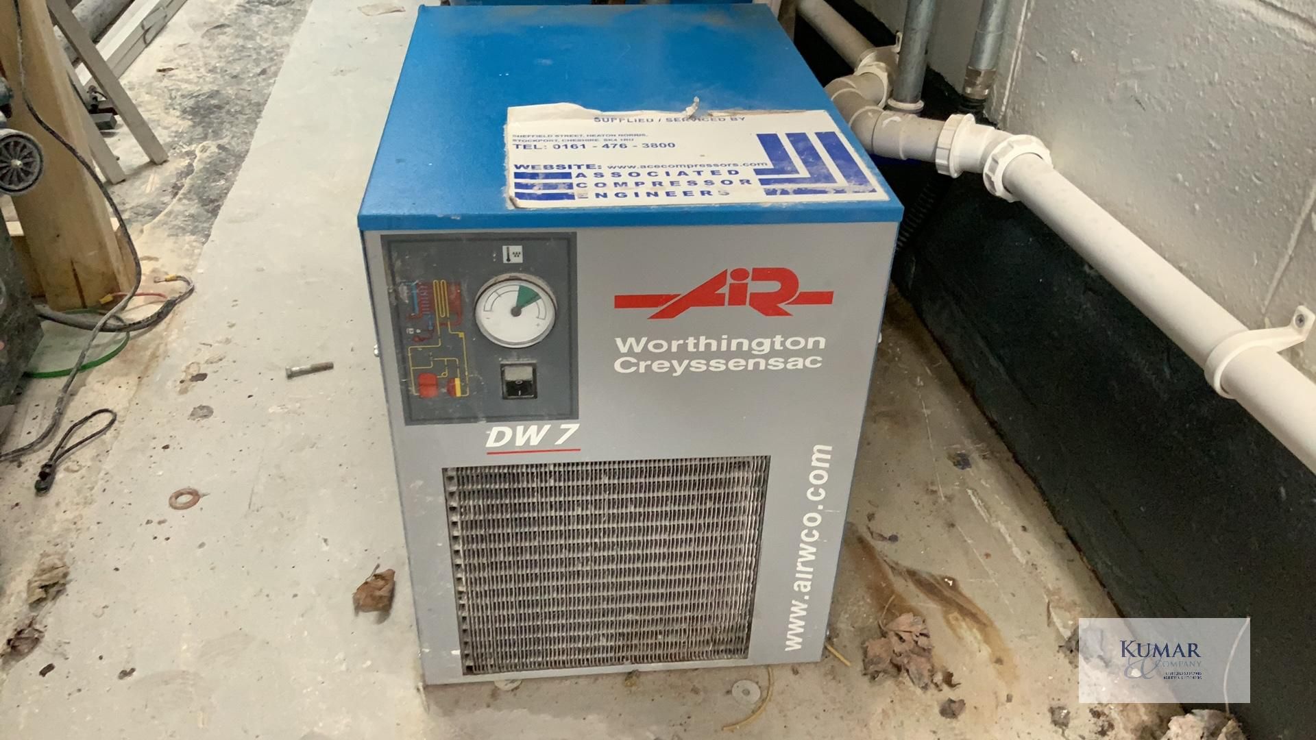 Boge CL10 Packaged Screw Compressor, Serial No. 5040223, (2010) with Worthington Creyssensac DW7 - Image 15 of 16