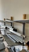 Quantity of Aluminium Tube and Angle Bar and Fir Tree Racking as Shown - Does Not Include Any Pieces