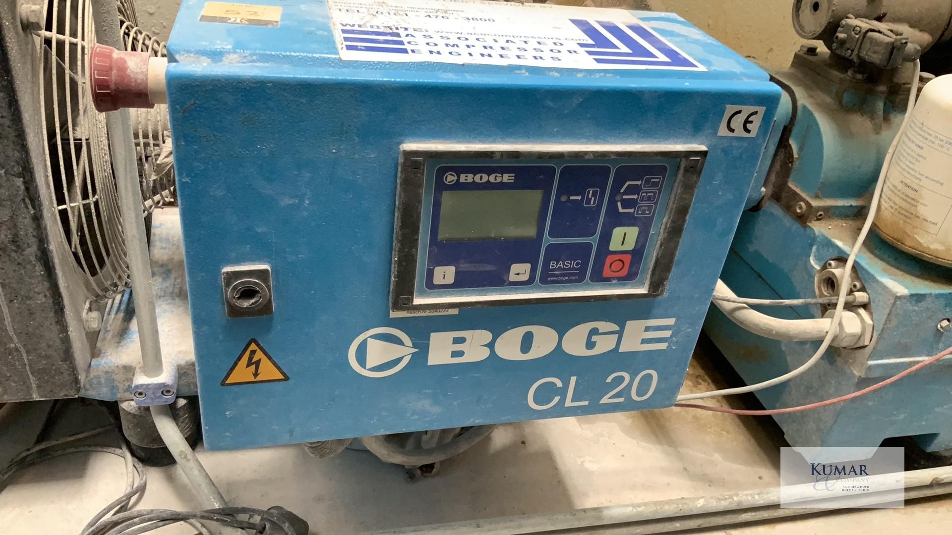 Boge CL10 Packaged Screw Compressor, Serial No. 5040223, (2010) with Worthington Creyssensac DW7 - Image 2 of 16