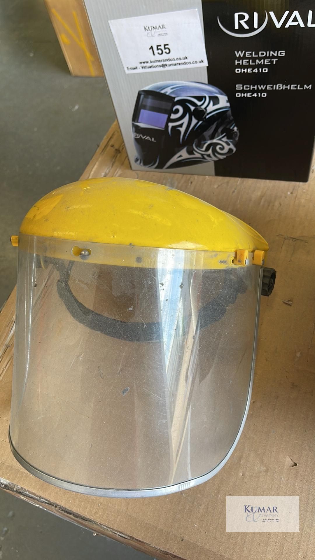 Rival Welding Helmet OHE 410, EN175 S Welding Helmet and Face Guard Helmet - Image 9 of 9