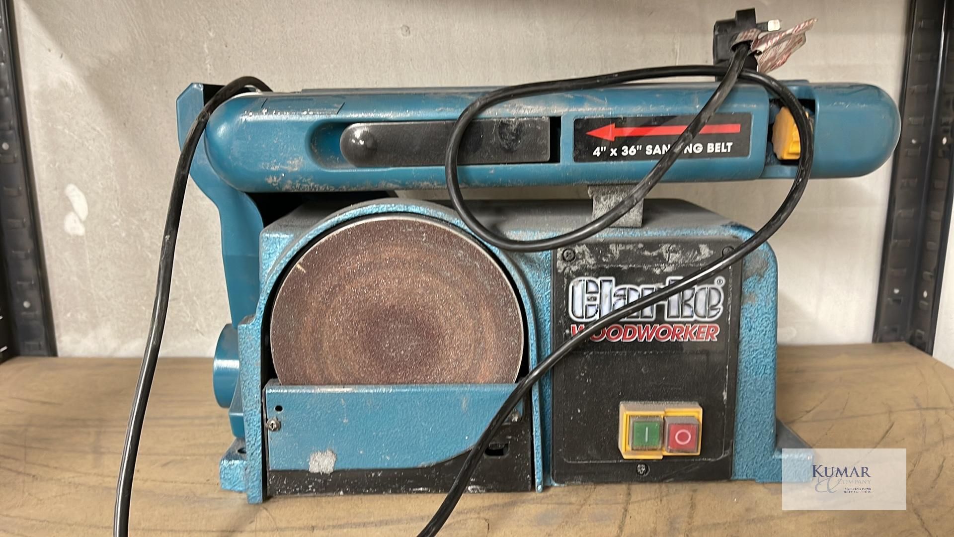 Clarke Belt/Disc Sander - Spares or Repair - Image 3 of 3