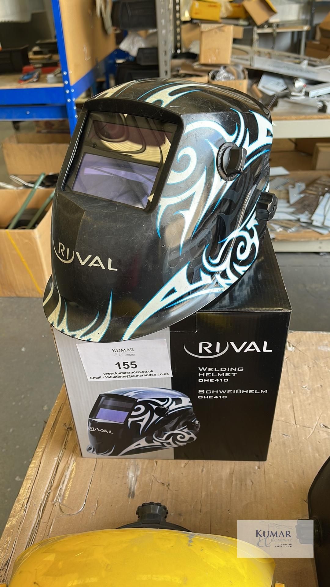 Rival Welding Helmet OHE 410, EN175 S Welding Helmet and Face Guard Helmet - Image 2 of 9