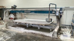 Marmo Elettromeccanica Model Virginia 3300 Stone Bridge Saw, Serial No. 104 (2000)