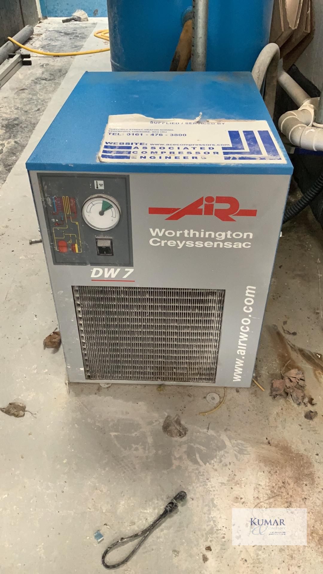 Boge CL10 Packaged Screw Compressor, Serial No. 5040223, (2010) with Worthington Creyssensac DW7 - Image 16 of 16