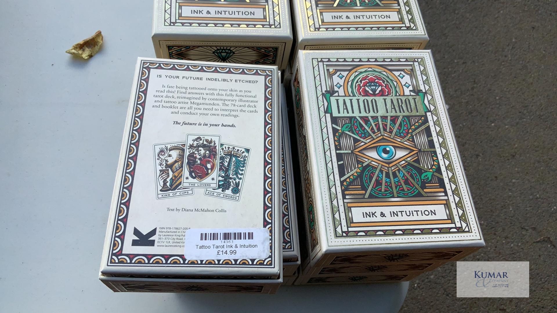 Giftware Lot Comprising: 12: Ink & Intuition Tattoo Tarot Cards RRP £14.99, 7: DSBOX02 David - Image 12 of 13