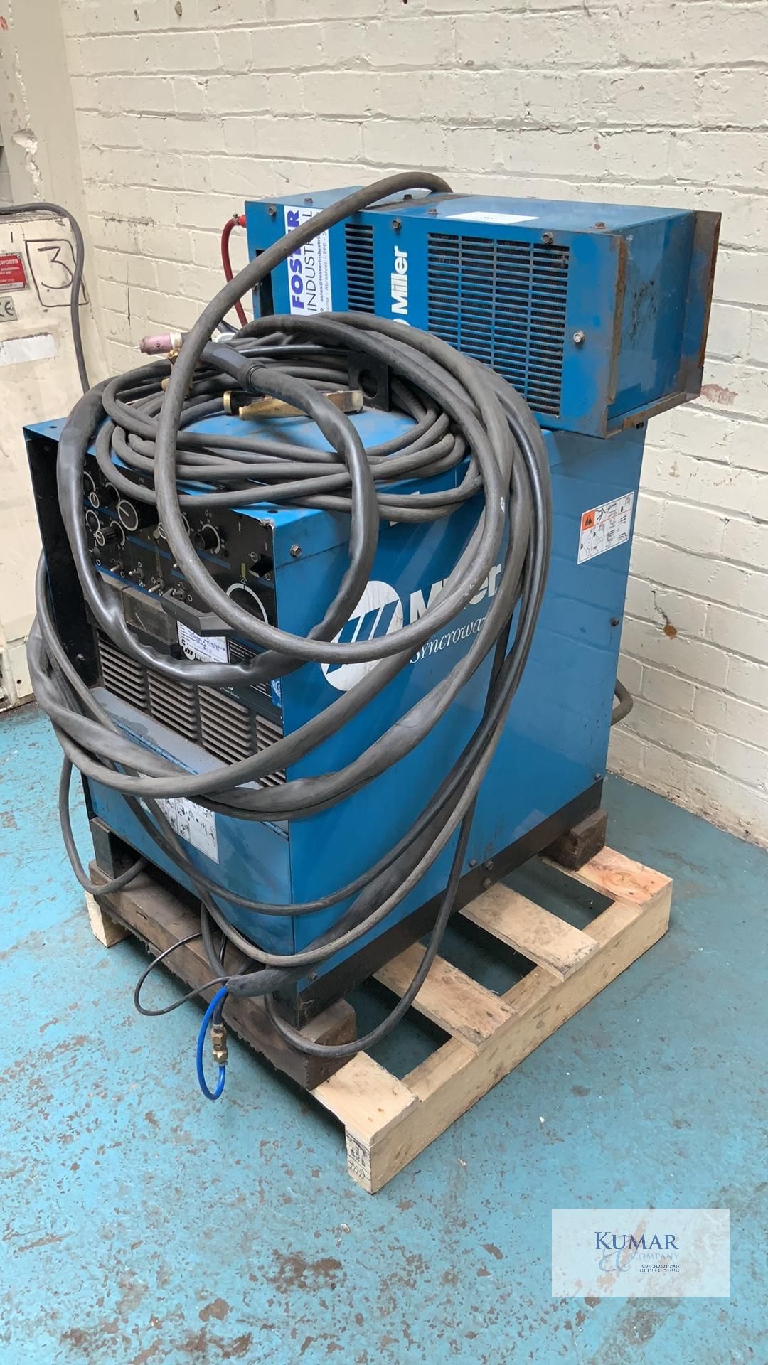 Miller Syncowave 250 CC.AC/DC Welding Power Source, Serial No.LA087984 with Miller Hydramate 1 - Image 10 of 10