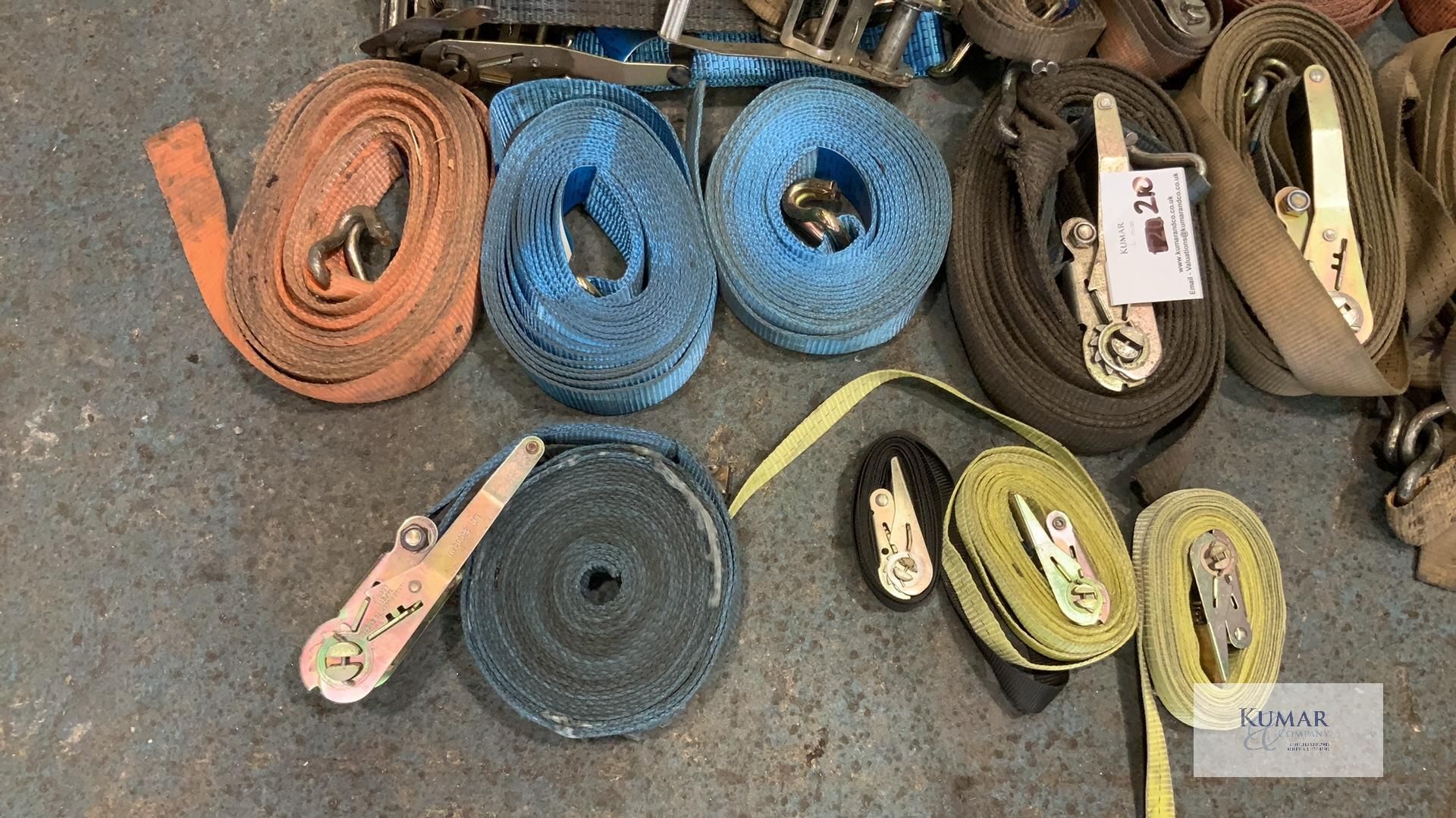 Large Quantity of Various Ratchet Straps - Image 3 of 5