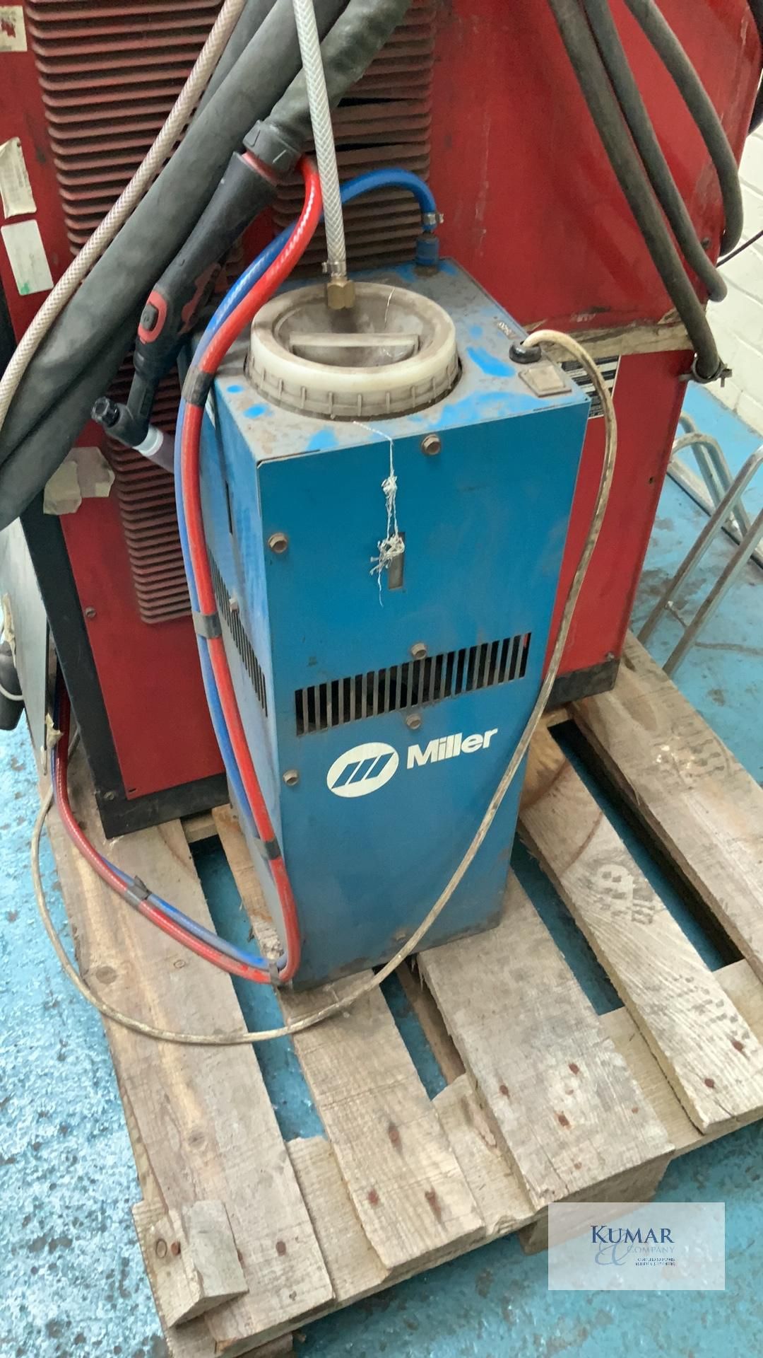 Lincoln Electric Tig 355 Square Wave AC/DC Tig & Stick Arc Welding Power Source, Serial No. - Bild 10 aus 12