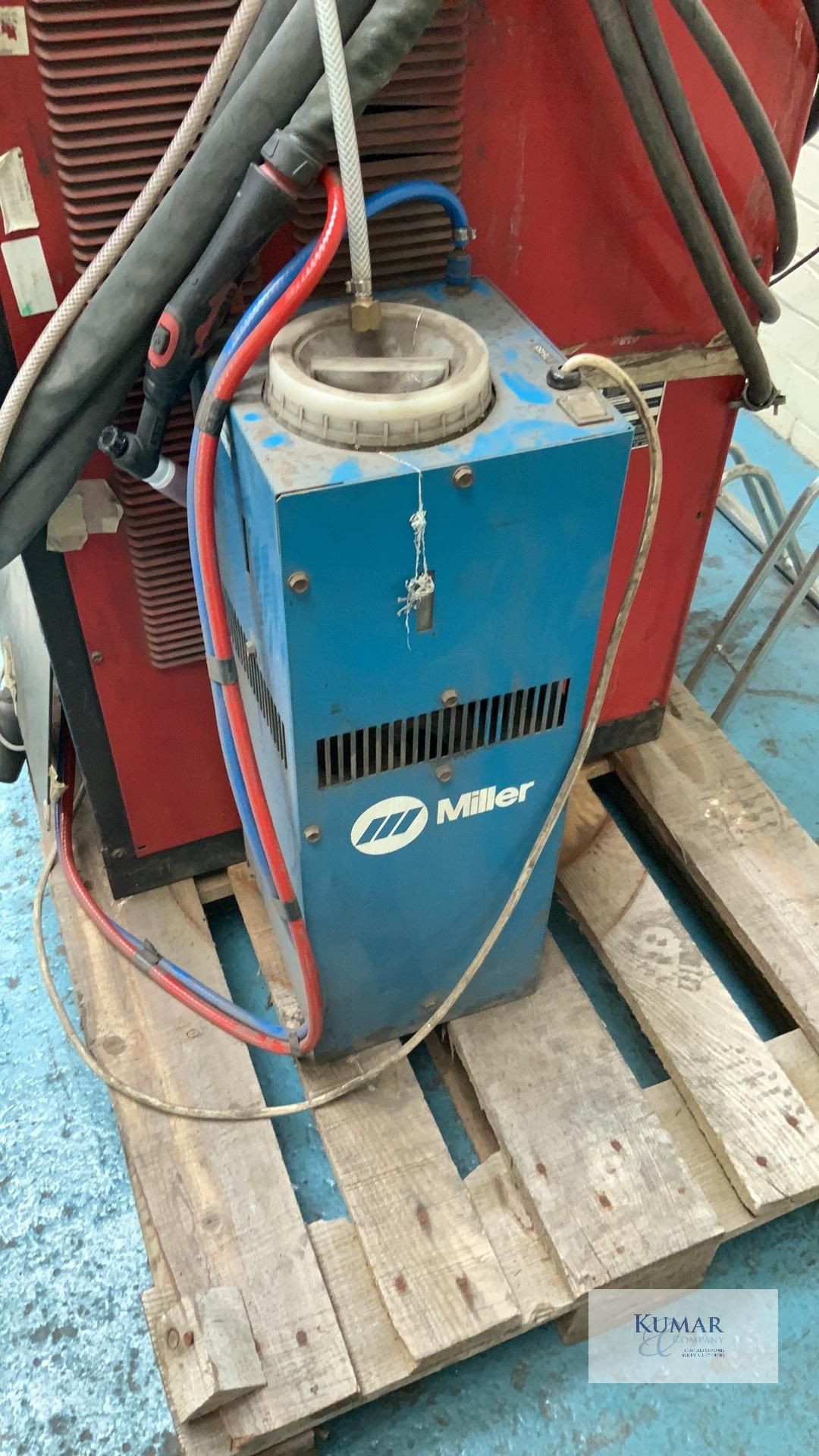Lincoln Electric Tig 355 Square Wave AC/DC Tig & Stick Arc Welding Power Source, Serial No. - Image 10 of 12