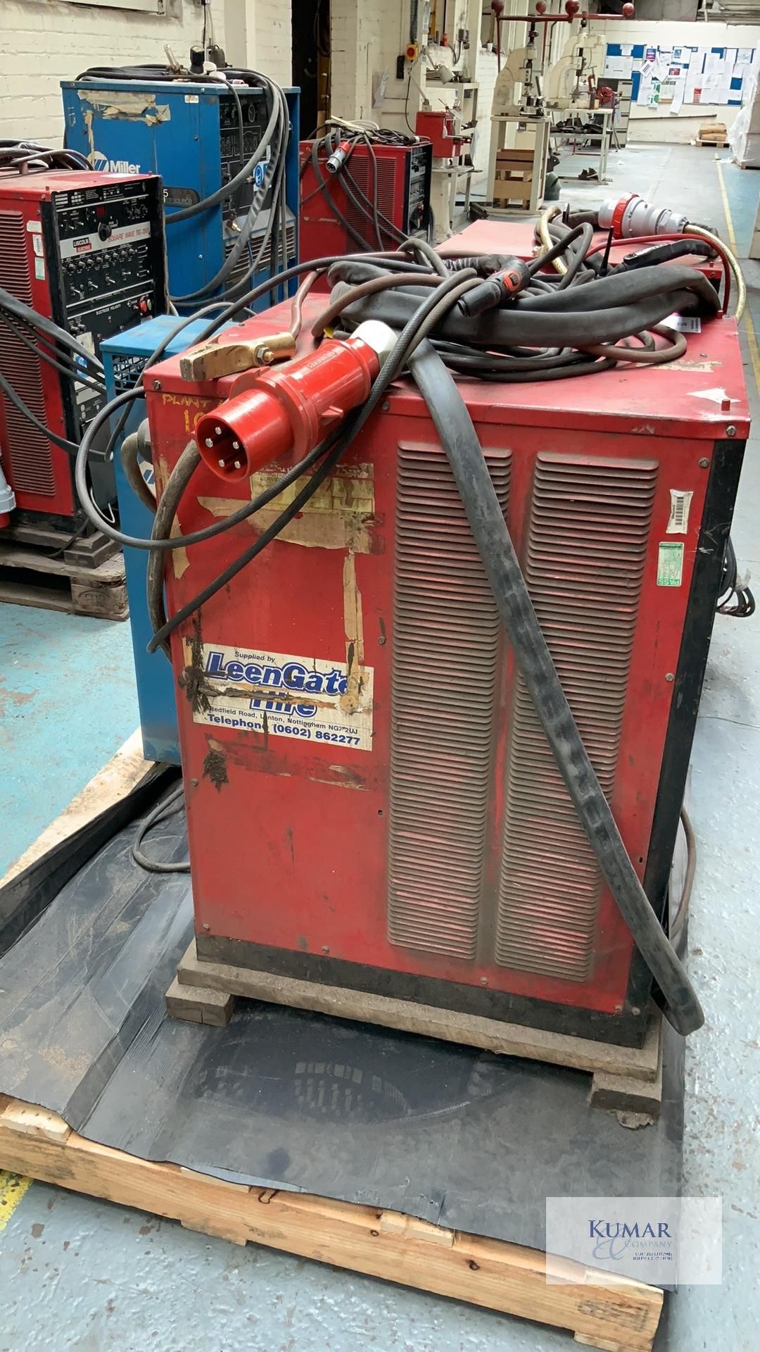 Lincoln Electric Tig 355 Square Wave AC/DC Tig & Stick Arc Welding Power Source, Serial No. - Image 8 of 14