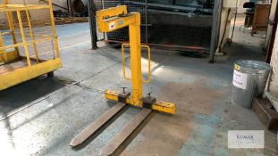 Crane Forklift Attachment - SWL 1000Kg