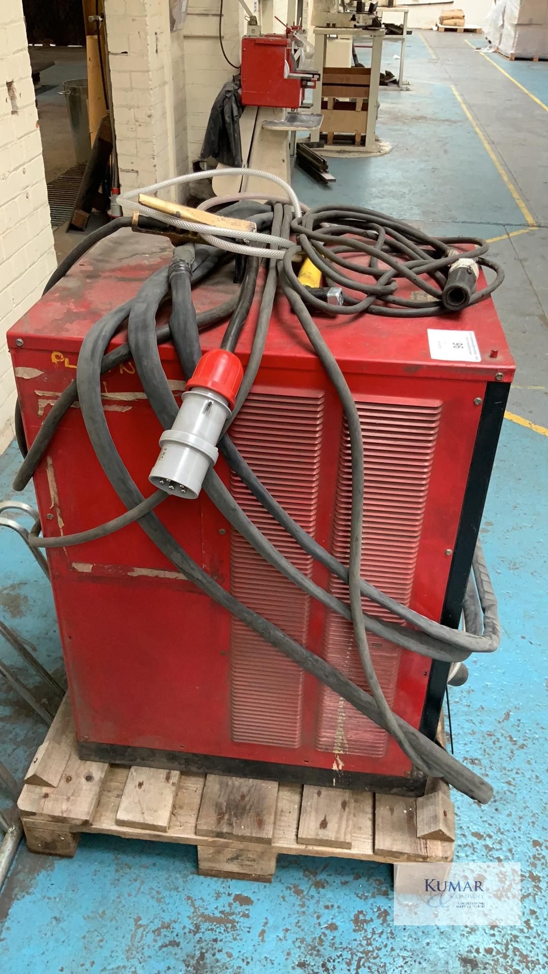 Lincoln Electric Tig 355 Square Wave AC/DC Tig & Stick Arc Welding Power Source, Serial No. - Image 8 of 12