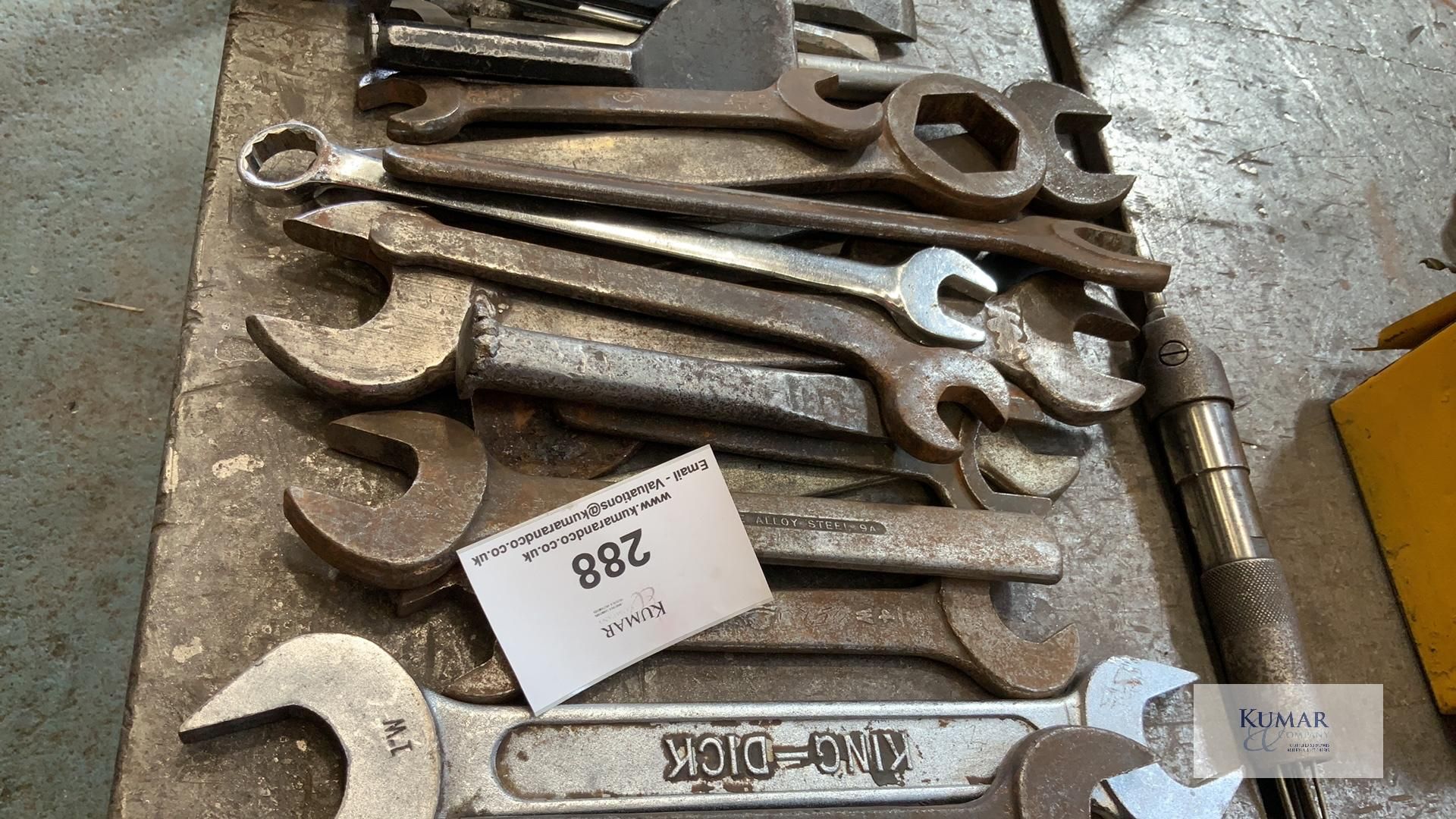 Quantity of Various Spanners/Wrenches As Shown - Image 3 of 5