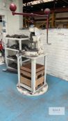 The Denbigh No.6 Fly Press with Stand, Additional Tooling and Tool Storage Rack