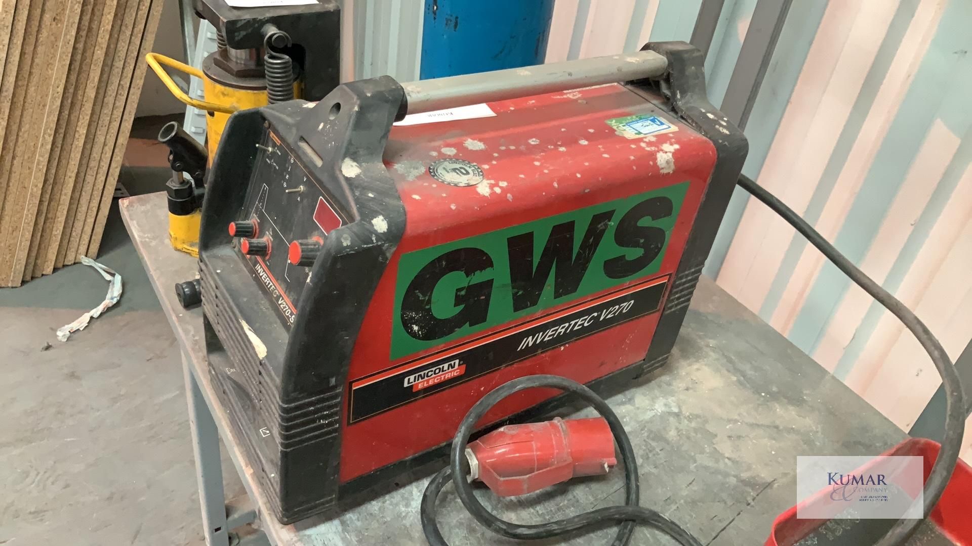 GWS Invertec 270 Inverter Power Source (Spares or Repair) - Please Note This Lot is Located in - Image 4 of 6