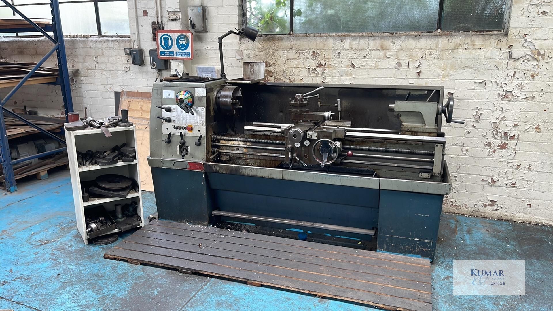 Colchester Triumph 2000 Gap Bed Centre Lathe, Serial No. 6/00445/29486