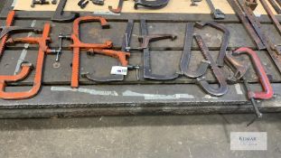 Quantity of Welding Jig Clamps - Does Not Include Table Shown