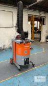 Kemper Maxifil Type 65650 Mobile Compact Fume Extraction Unit, Weight 129Kg, Serial No.190700139, (