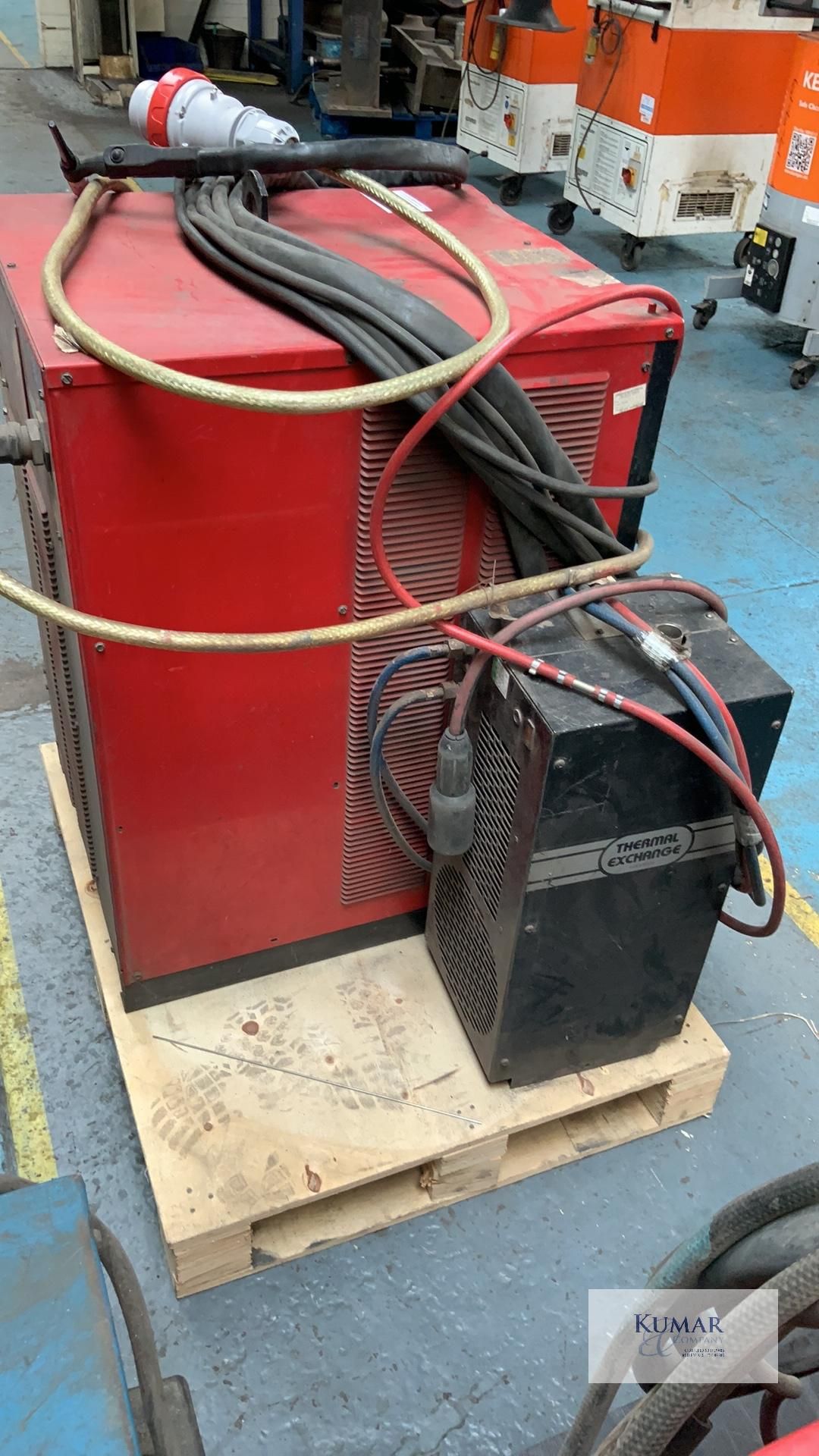 Lincoln Electric Tig 355 Square Wave AC/DC Tig & Stick ArcWelding Power Source, Serial No. - Image 10 of 11