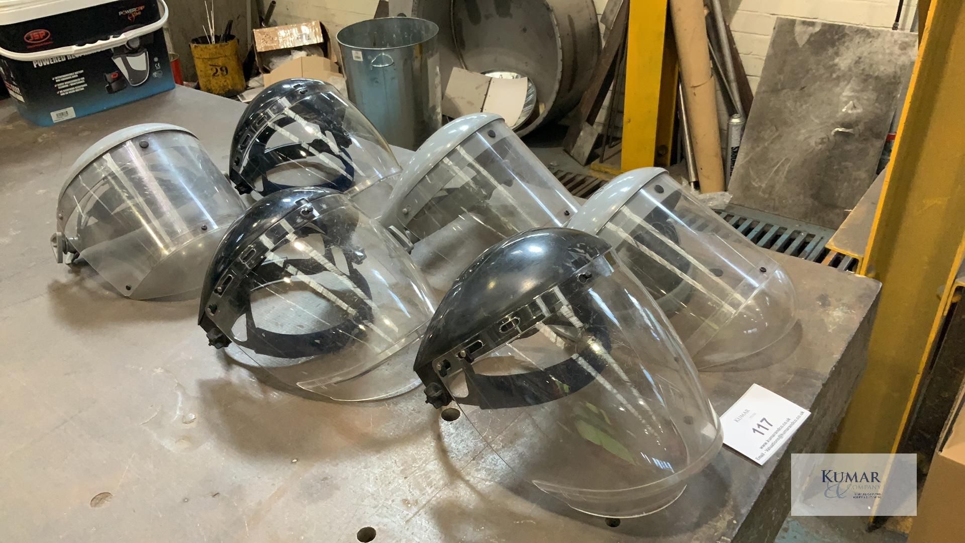 6: Various Face Guard Helmets - Image 2 of 3